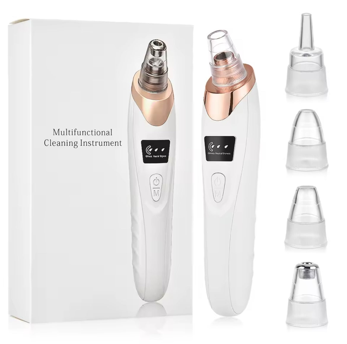 Mitesser-Entferner im 3-Saugmodus, Gesichtsreinigung, Schönheitsmaschine, Entferner abgestorbener Haut, Gesichtsvakuum, Mitesserentfernung, Hautpflege-Werkzeug